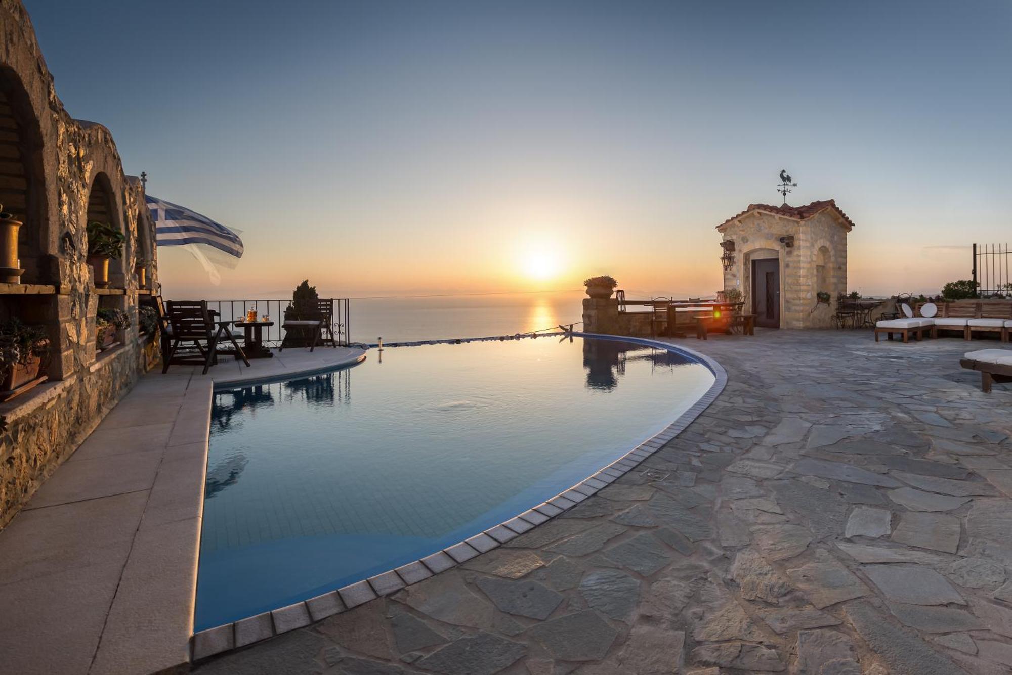 Four Seasons Stonework Castle Villa Лагониси Екстериор снимка
